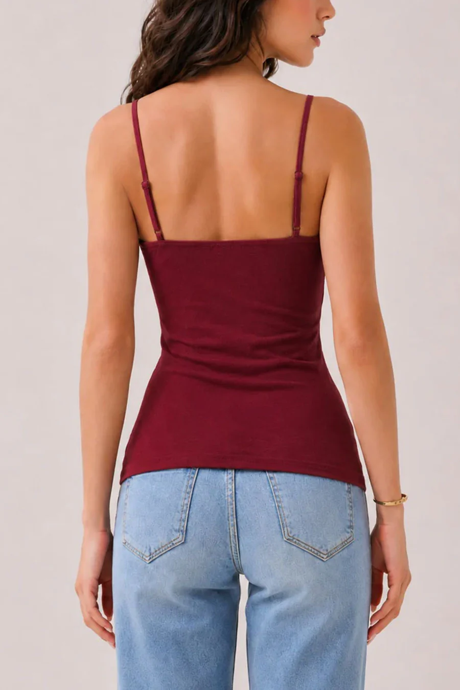 2000s Babydoll Lace Trimmed Cami Top With Baby Buttons - Image 20