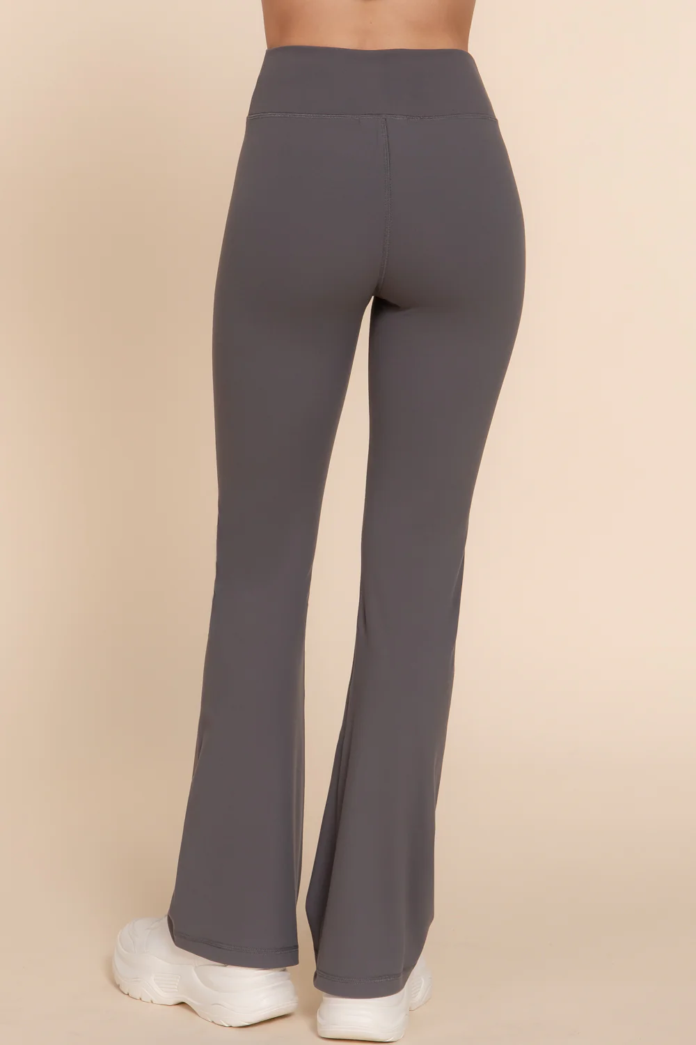 Basic Flare Power Stretch Workout Long Pants - Image 15