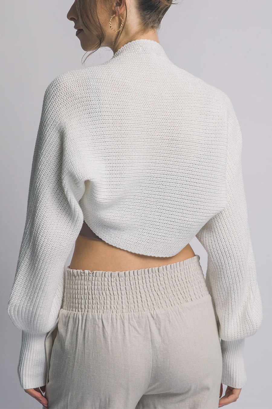 Chunky Sweater Knit Bolero - Image 10