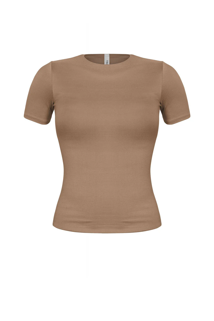 Tresser™ Short Sleeve Round Neck Basic Top (Double-Layer) - Image 4