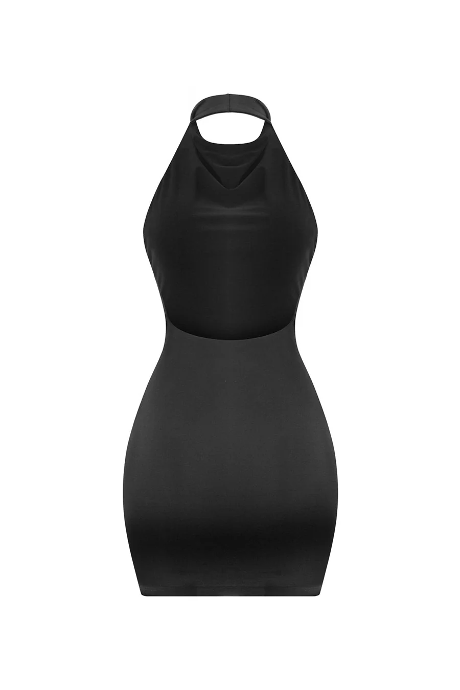 Tresserâ„¢ Sleeveless Halter Open Back Mini Bodycon Dress - Image 5