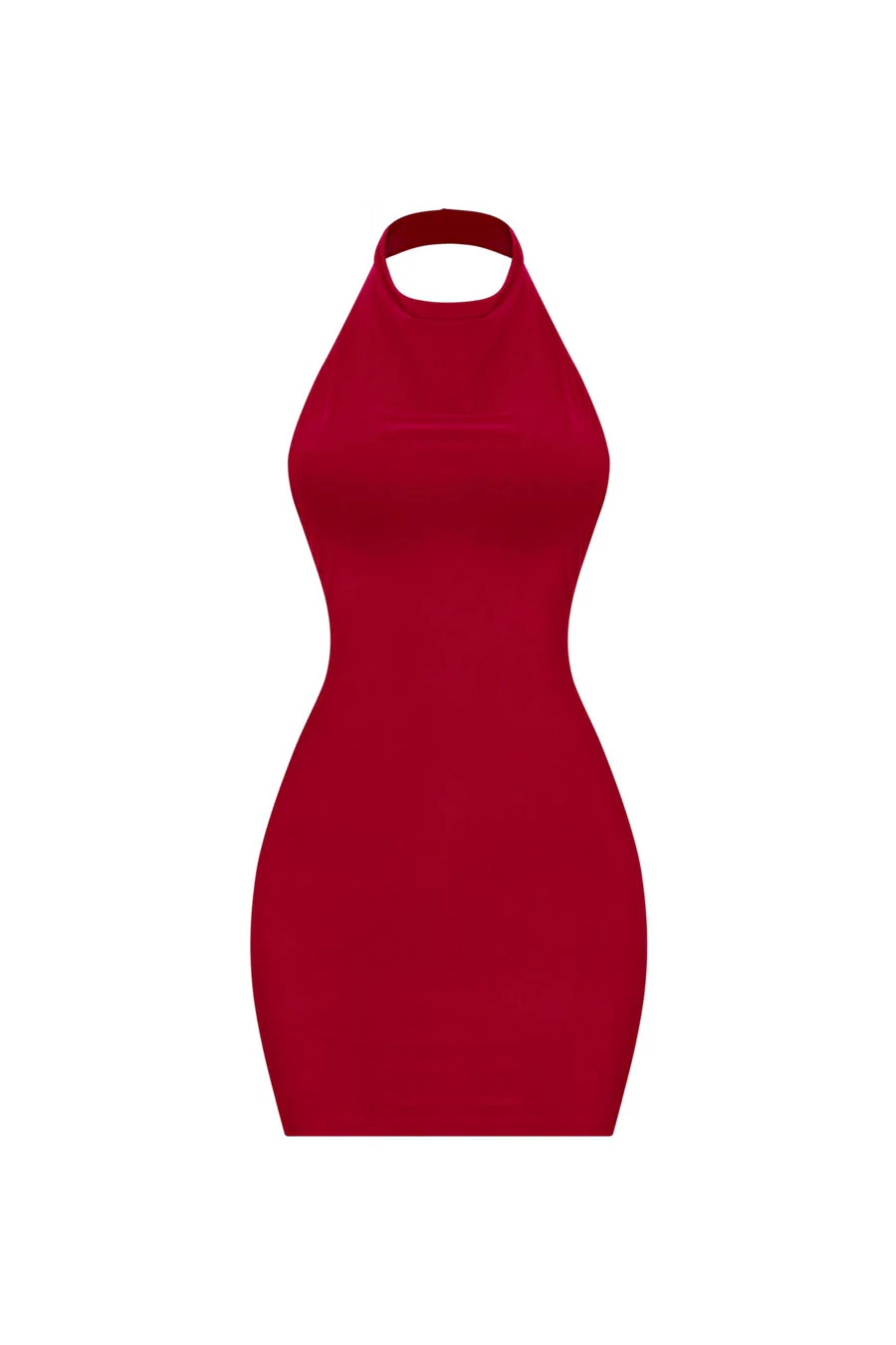 Tresserâ„¢ Sleeveless Halter Open Back Mini Bodycon Dress - Image 7