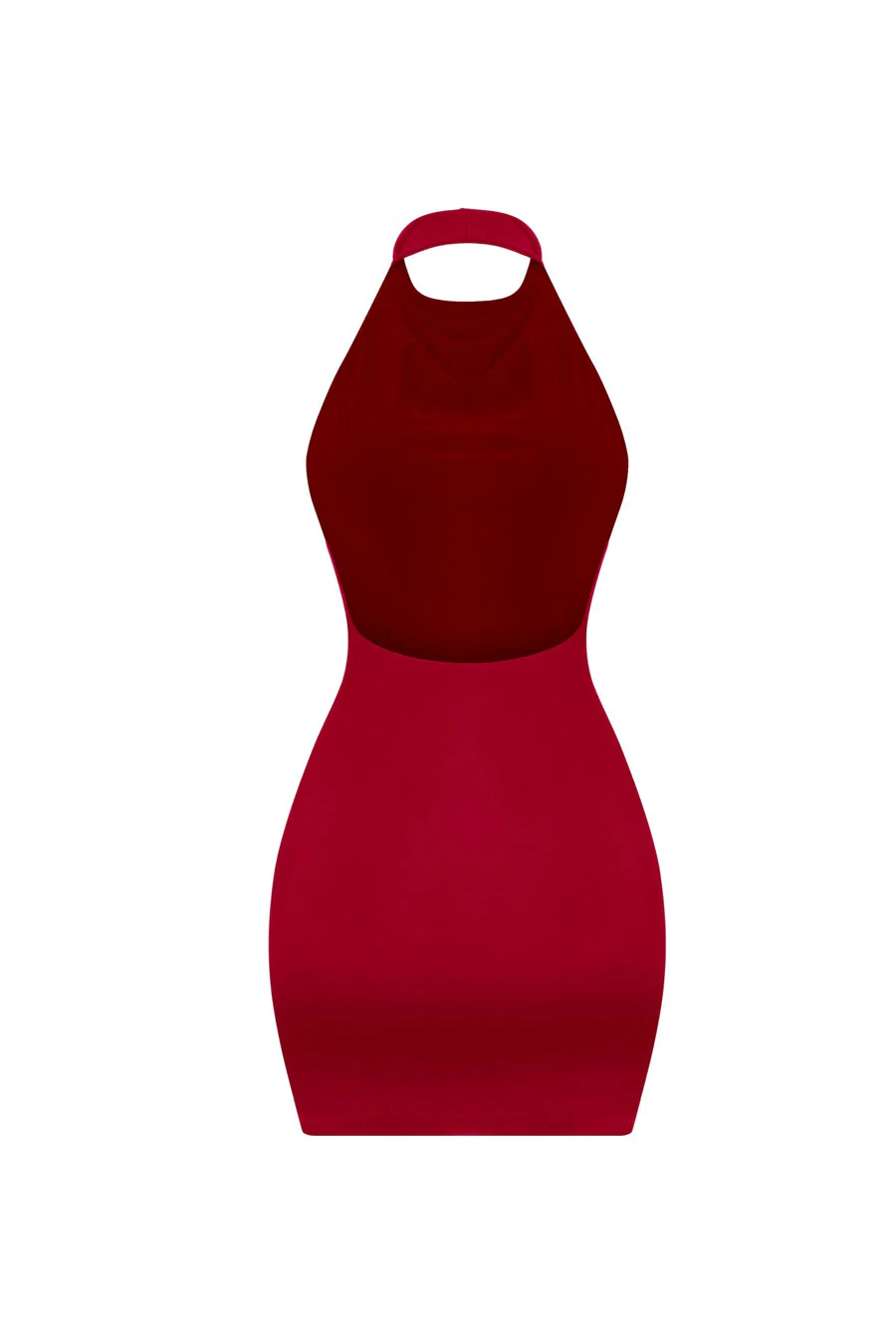 Tresserâ„¢ Sleeveless Halter Open Back Mini Bodycon Dress - Image 8