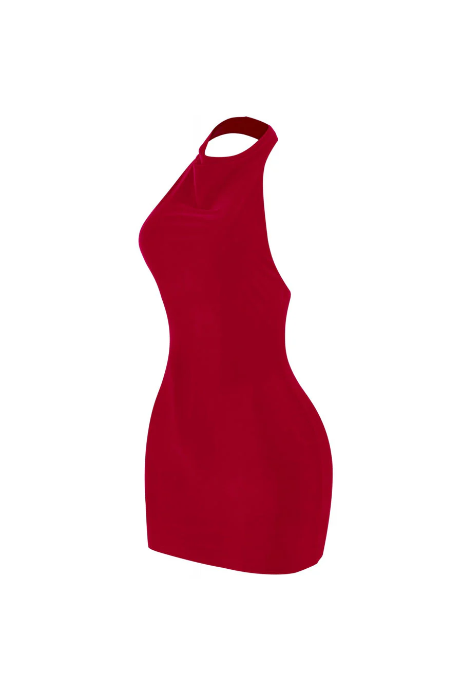Tresserâ„¢ Sleeveless Halter Open Back Mini Bodycon Dress - Image 9