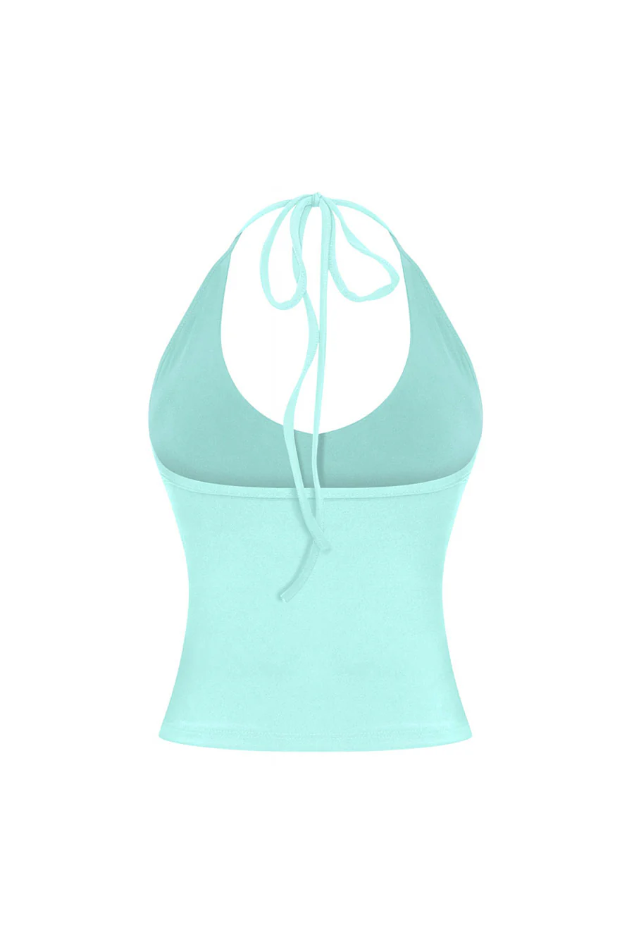 Tresserâ„¢ Sleeveless Self-Tie Halter Crop Top - Image 9